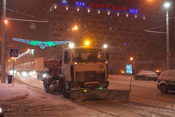 Сильный ветер и снег прогнозируются на 2 февраля в Беларуси